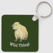 Capybara Sleutelhanger (Achterkant)