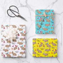 Capybara Specialized Birthday Hand-Illustrated