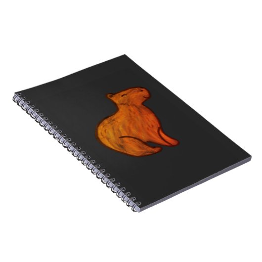Capybara Spiral Notitieboek (Rechterzijde)