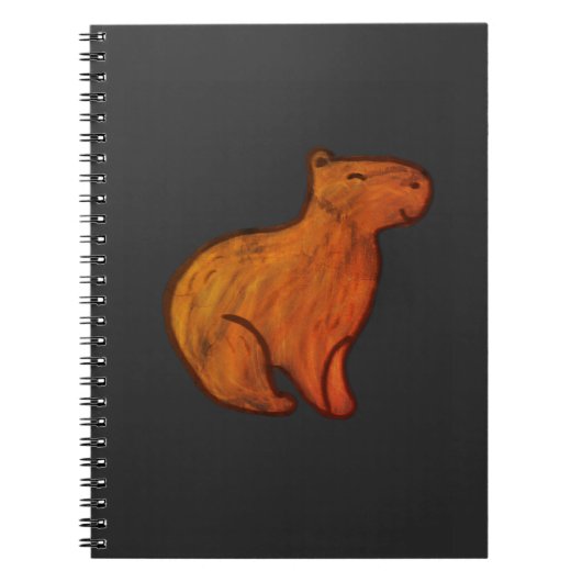 Capybara Spiral Notitieboek (Voorkant)