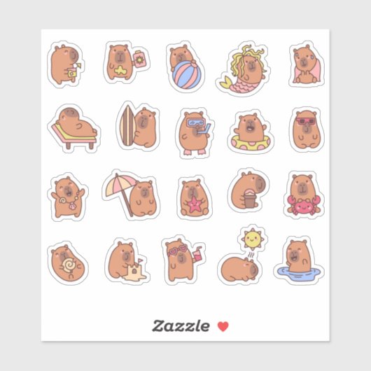 capybara sticker (Vel)