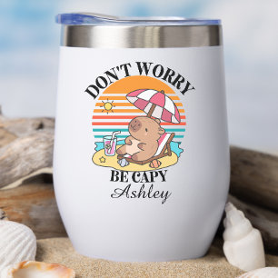 Capybara strand Zomer familie Vakantie