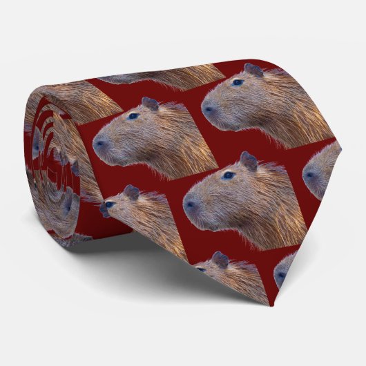 Capybara Stropdas (Opgerold)