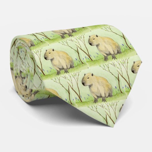 Capybara Stropdas (Opgerold)
