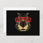 Capybara Sunglasses Capibara Briefkaart (Voorkant / Achterkant)