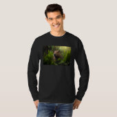 Capybara surrounded by plants t-shirt (Voorkant volledig)