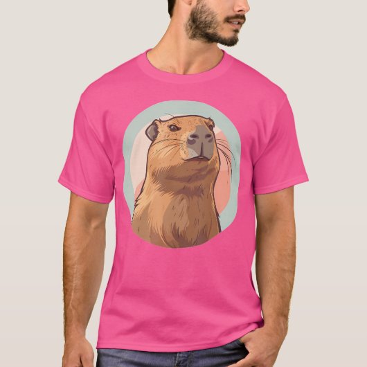 Capybara T-shirt (Voorkant)