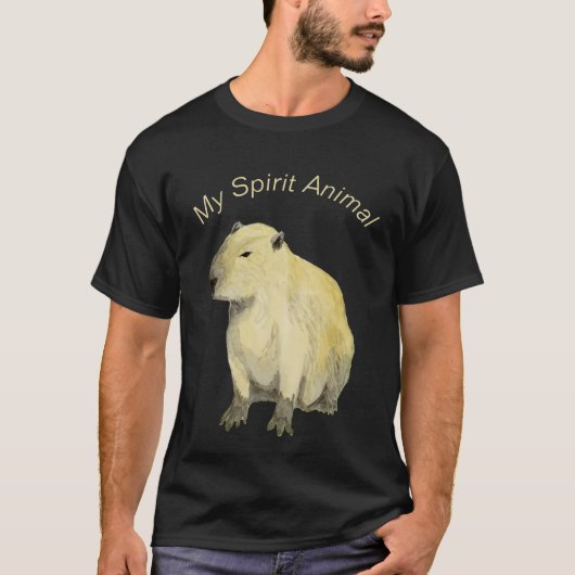 Capybara T-shirt (Voorkant)