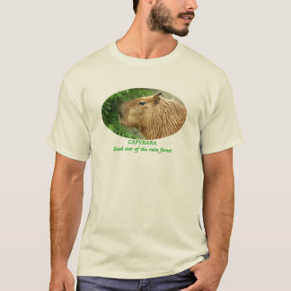 Capybara T show houdt van de liefste knaagdiertjes T-shirt
