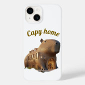 Capybara telefoonhoesvibe Case-Mate iPhone case (Achterkant)