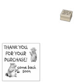 CAPYBARA THANKS  	RUBBERSTEMPEL (Gestempeld)