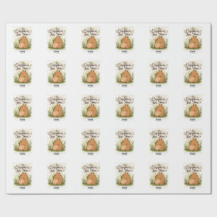 Capybara Theetijd Schattige Capybara die Thee Dr Cadeaupapier
