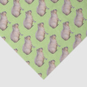 Capybara Tissuepapier (Detail)