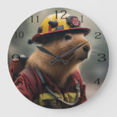 Capybara to the Rescue: Buitengewone brandweerman Grote Klok (Voorkant)