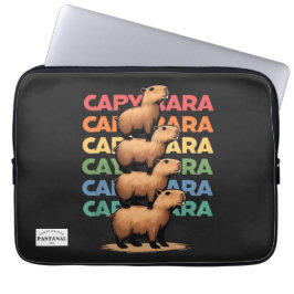Capybara Tower Laptop Sleeve