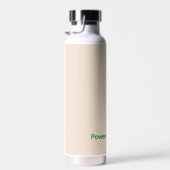 Capybara Travel Bottle – Customizable Phrase Waterfles (Rechts)