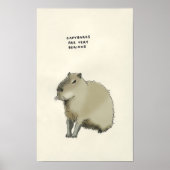 capybara trivia poster (Voorkant)