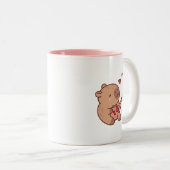 Capybara Tweekleurige Koffiemok (Voorkant rechts)