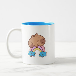 Capybara Tweekleurige Koffiemok