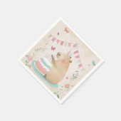 Capybara Verjaardag Bash Party Decor Papieren serv Servet (Hoek)