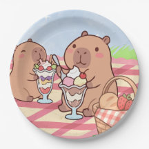 Capybara verjaardagspicknick