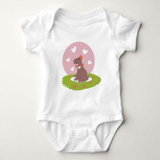 Capybara verliefd romper (Voorkant)