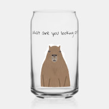 Capybara wat kijk je op Drinkware Set