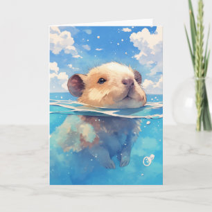 Capybara Waterig Wonderland Kaart
