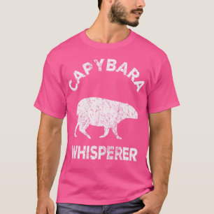 Capybara Whisperer Capybara Lover Funny Capybara Q T-shirt