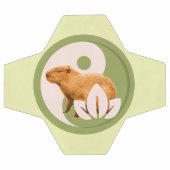 Capybara Zen Yin Yang Nature Paisible (Plat)