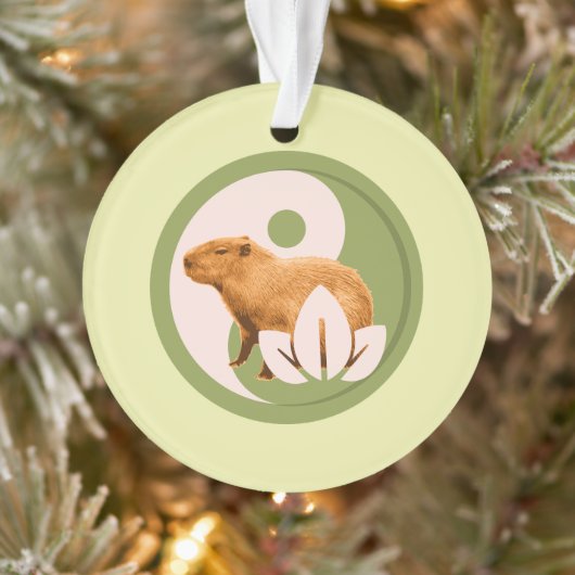 Capybara Zen Yin Yang Nature Paisible (Arbre)