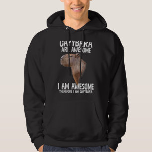 Capybara zijn Geweldige, dus ik ben Capibara Funny Hoodie