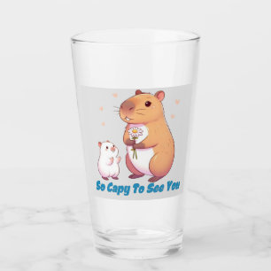 Capybara - Zo Capy om je te zien Glas