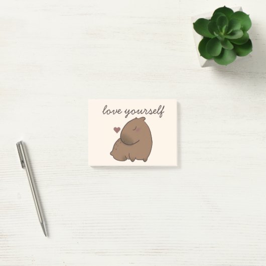 Capybarakoets Post-it® Notes (Kantoor)