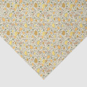 Capybaras in Geel Tissuepapier (Detail)