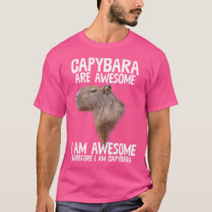 Capybara's Zijn Geweldig Daarom BEN IK Capibara Gr T-shirt