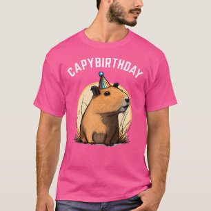 Capybirthday Capybara T-shirt