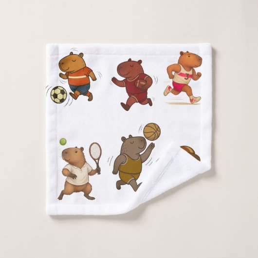 CapyCharm : L'icône adorable (Gant de toilette)