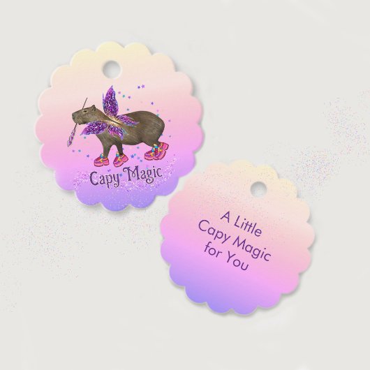 Capyfairy Bedankjes Labels