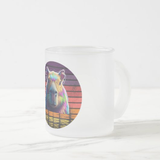 Capypara cadeau amant mug (Devant droit)