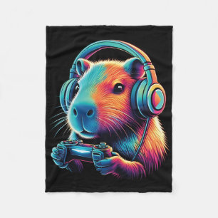 Capyra Gamer Grappige Videospellen Capyra 1  Fleece Deken