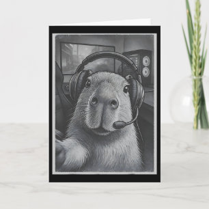 Capyra Gamer Selfie Capira Grafisch Kaart