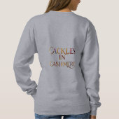 Caquettes en Cashmere sweatshirts (Dos)