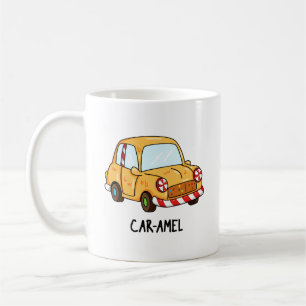 Car-amel Funny Snoep Car Pun Koffiemok