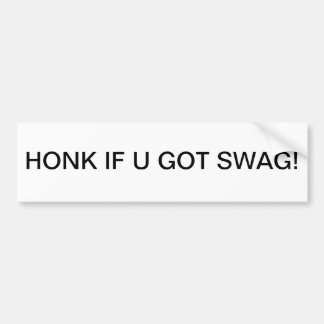 CAR BUMPERSTICKER