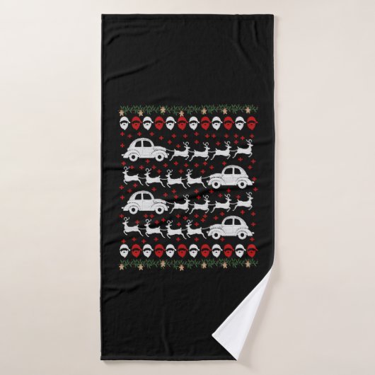 Car Christmas (Serviette de bain)