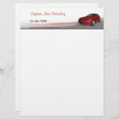 Car Dealer Briefhoofd (Voorkant / Achterkant)