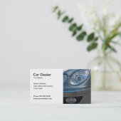 Car Dealer Visitekaartje (Staand voorkant)