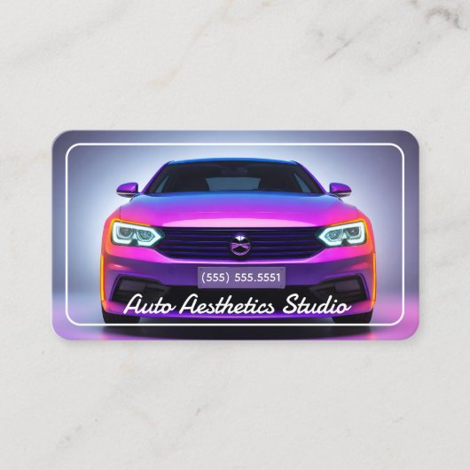 Car Details Visitekaartje (Voorkant)