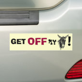 Car Donkey Bumpersticker (Op auto)